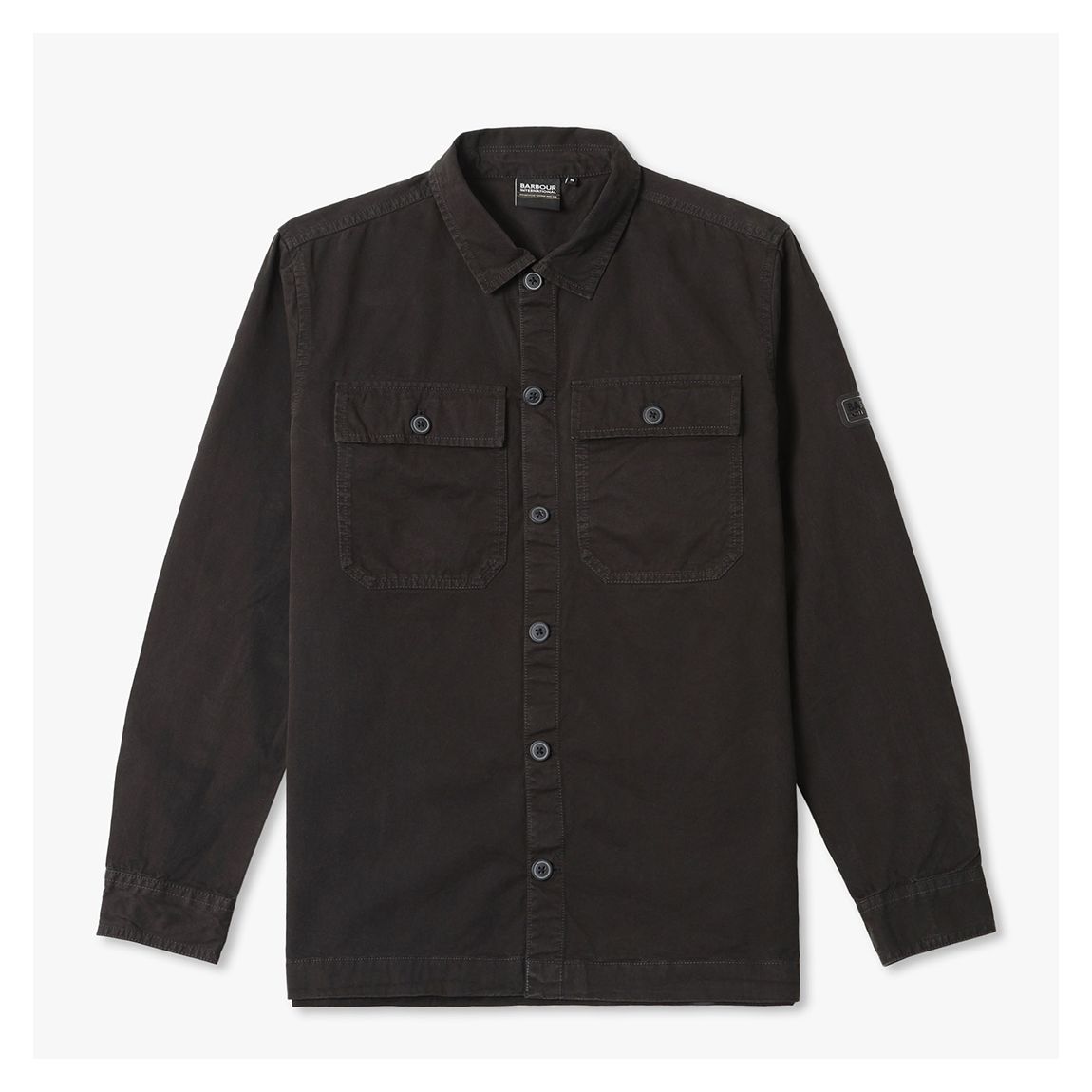 Black Arlo Overshirt main product photo