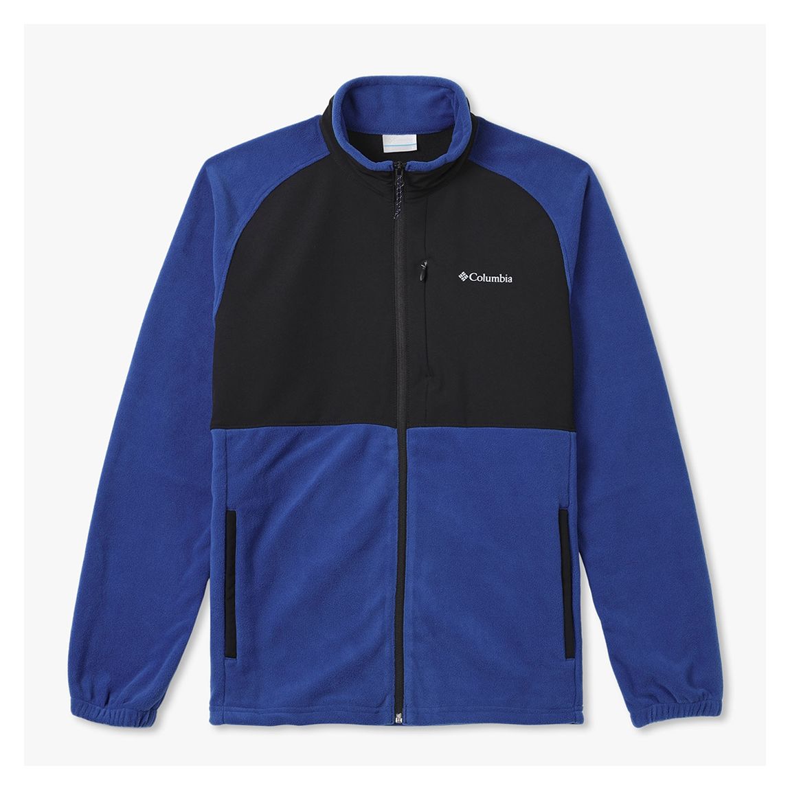 Navy Sage Peak Full Zip Fleece main product photo