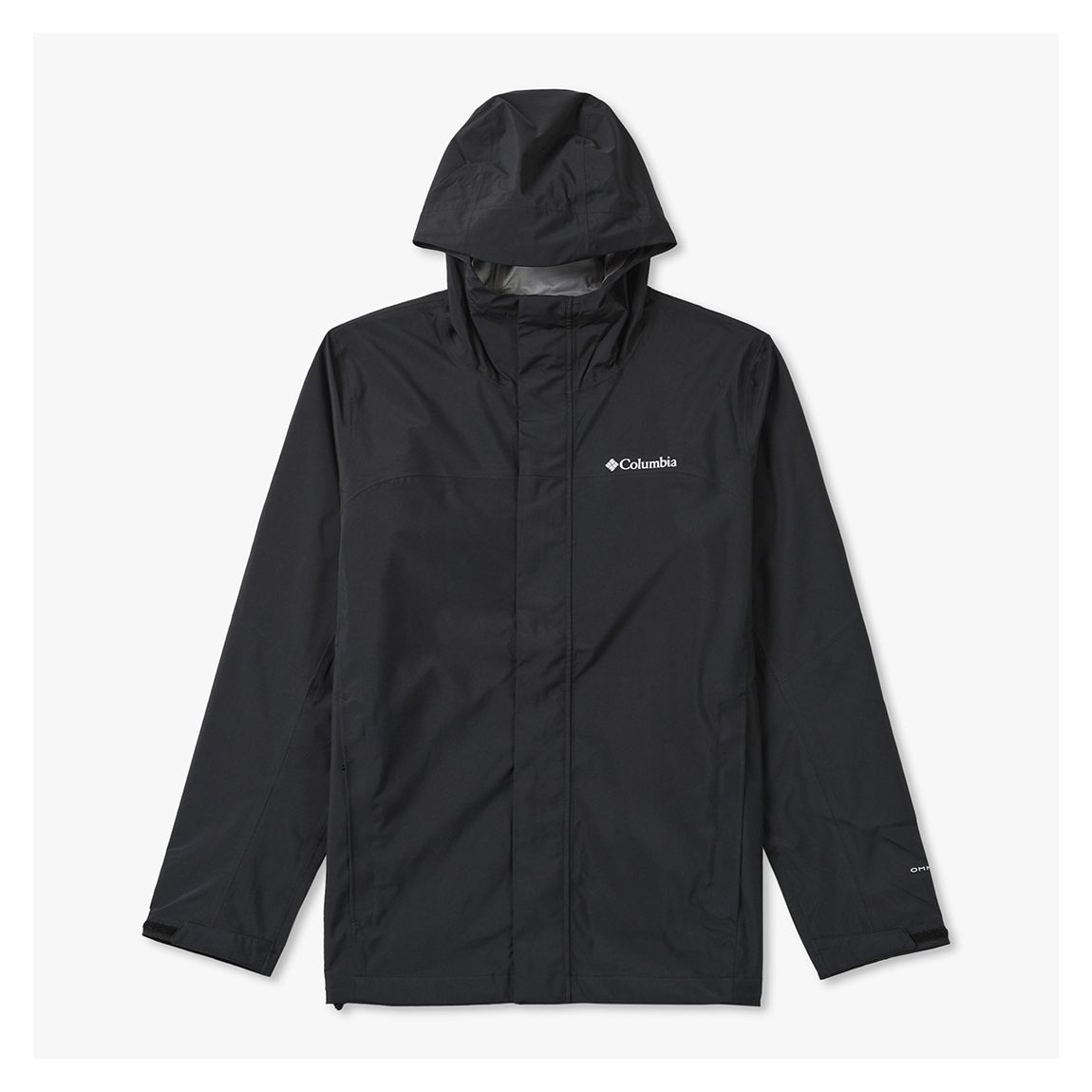 Black Wahkeena Falls 3L Shell Windbreaker main product photo