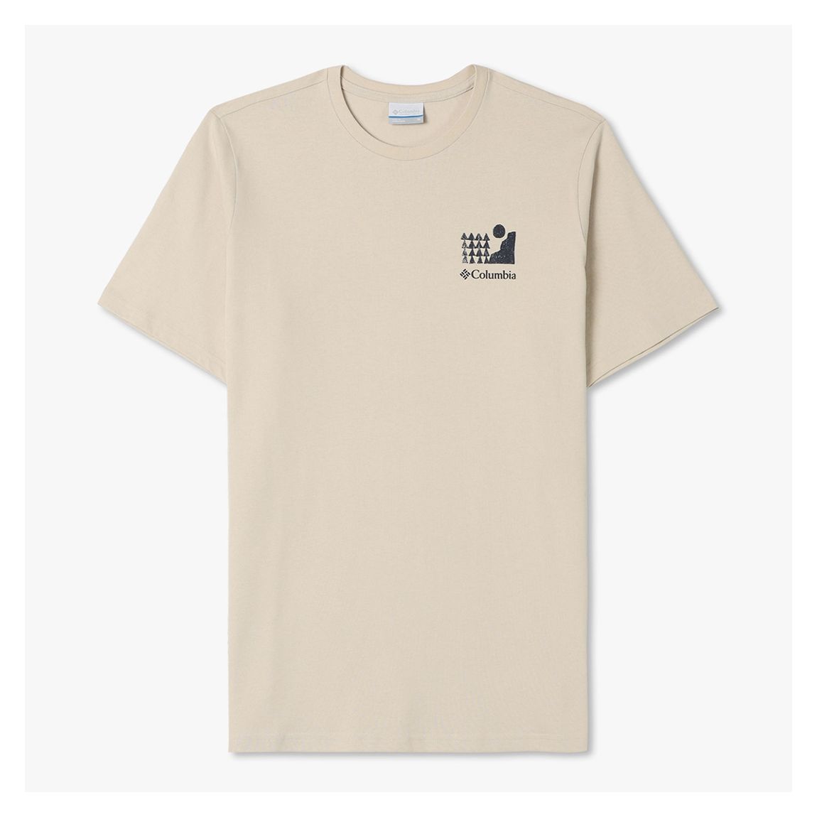 Beige Explorers Canyon Back SS Tee main product photo