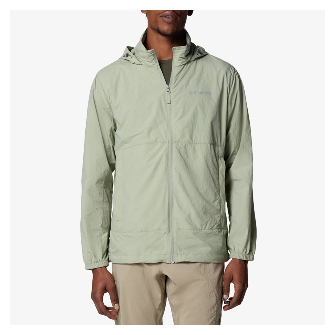 Green Loop Basin Windbreaker main product photo