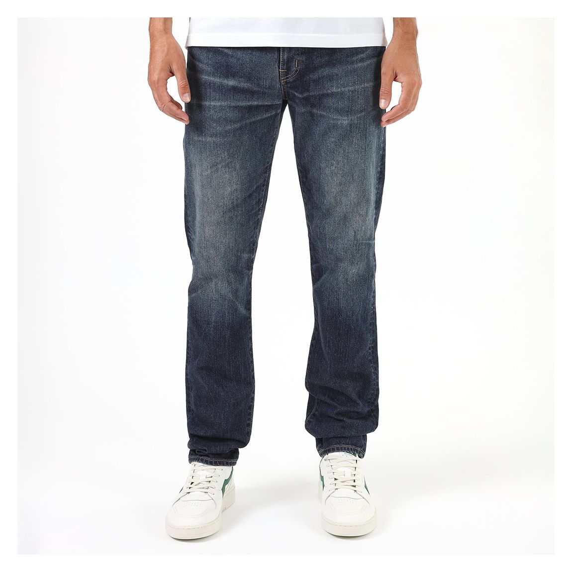 Blue Regular Tapered Jeans main product photo