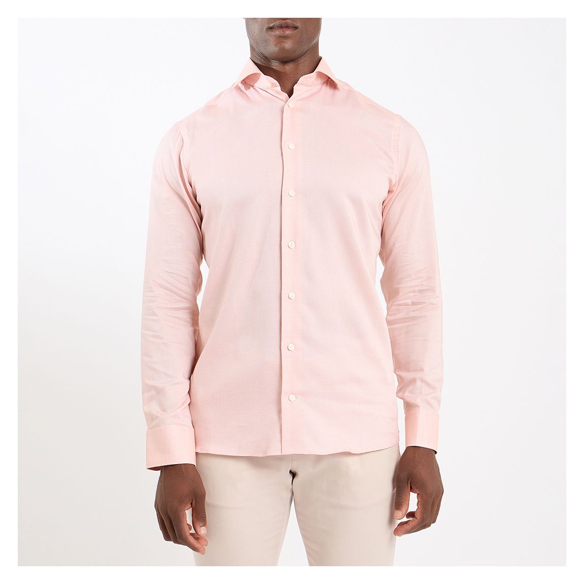 Orange Solid Wrinkle Free Oxford main product photo