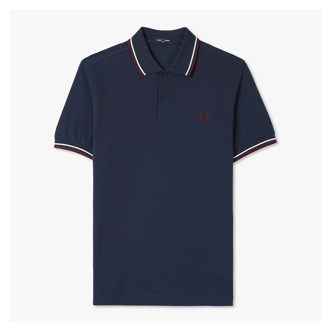 Navy Twin Tipped Shirt main product photo