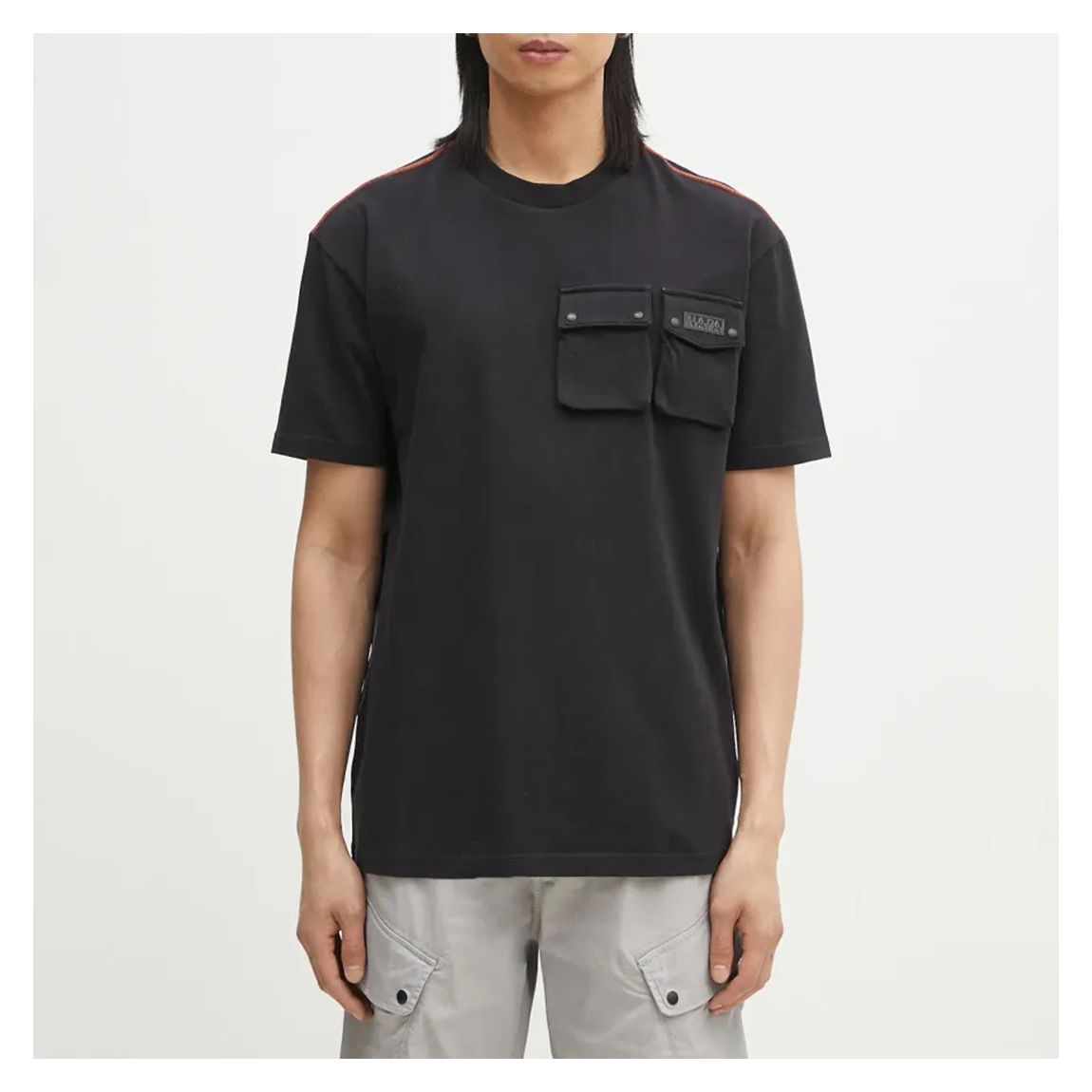 Black Rivalto SS Tshirt main product photo