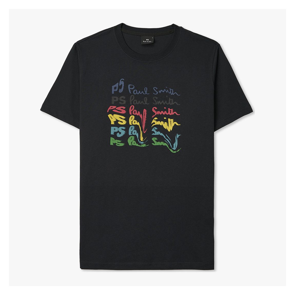 Navy Warped T-Shirt main product photo