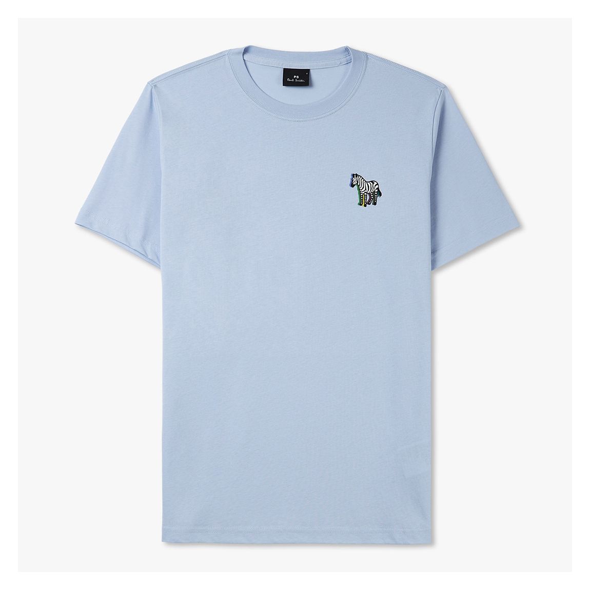 Blue Regular Zebra Puff T-Shirt main product photo