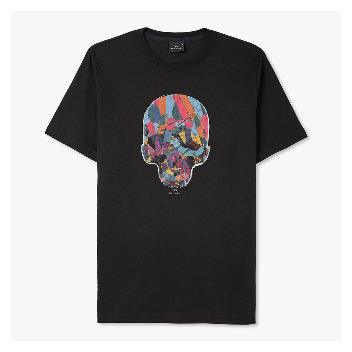 Black Multi Colour Skull T-Shirt main product photo