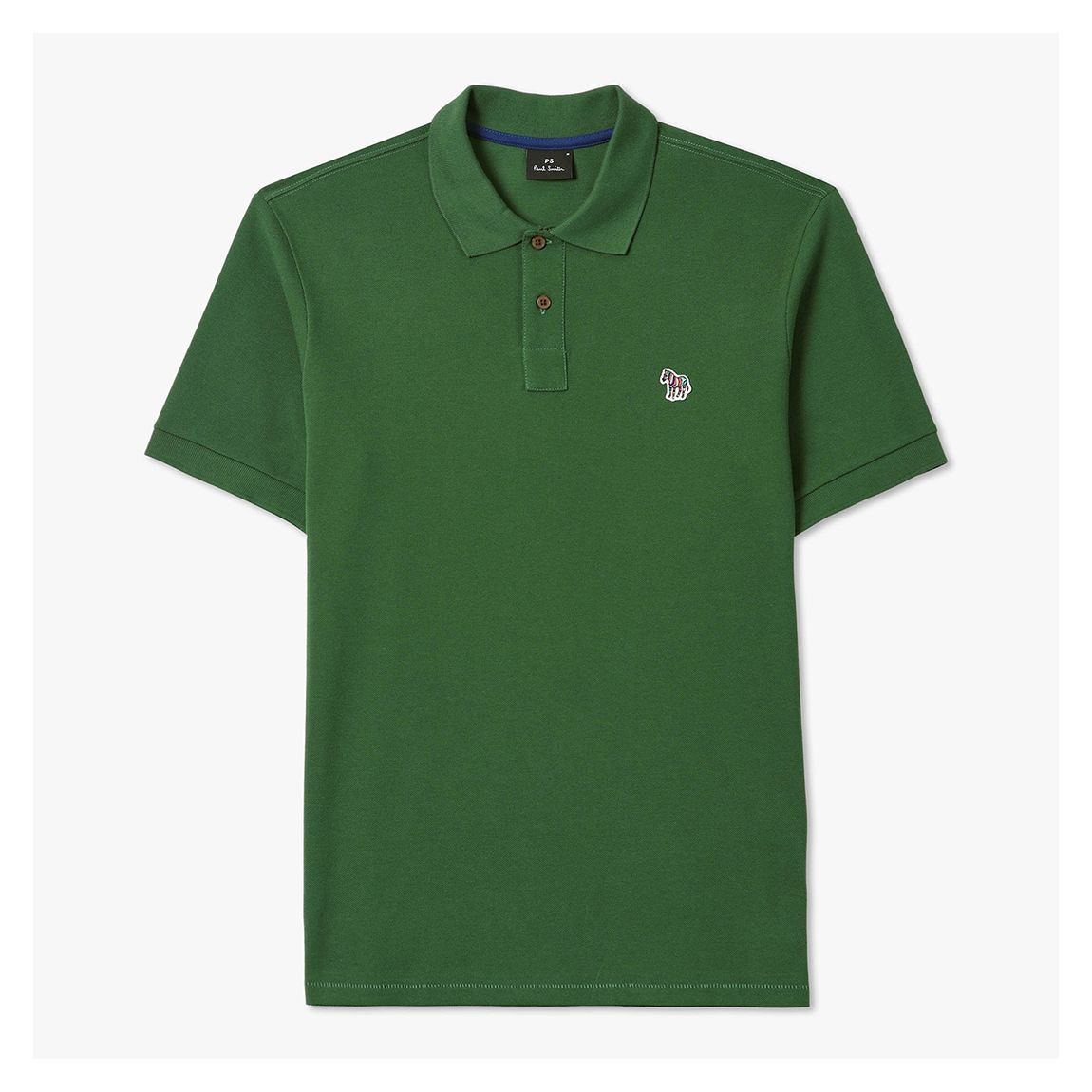 Green Reg Fit Logo Polo Shirt Zebra main product photo