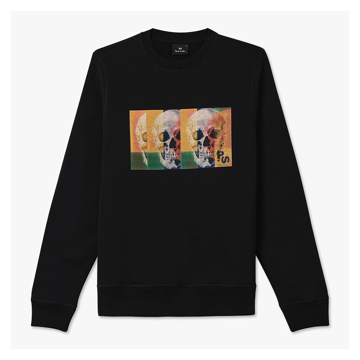 Black Skull Square Sweatshirt main product photo