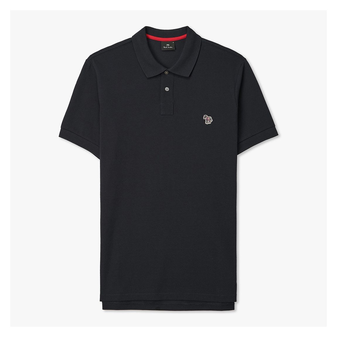 Blue Reg Fit Zebra Emb Polo Shirt main product photo
