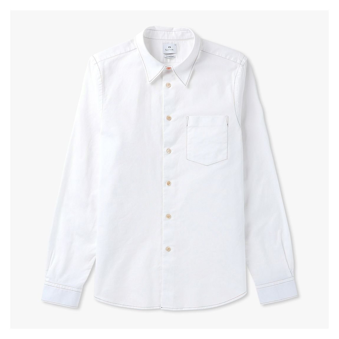 White Tailored Fit Shirt main product photo
