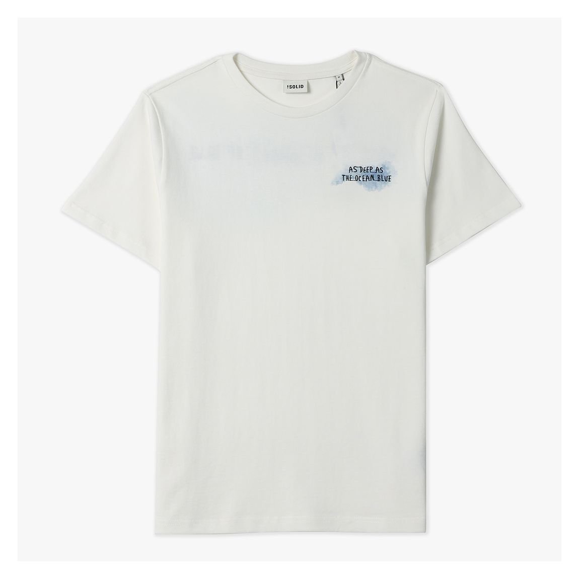 White Oro Loose Fit Logo T-Shirt main product photo