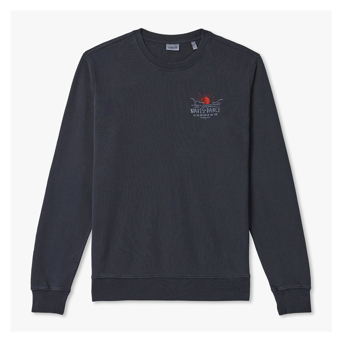 Navy Orman Cotton Sweatshirt main product photo