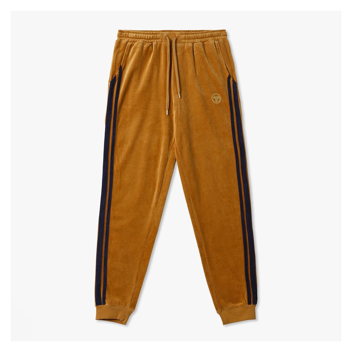Almond Damarindo Velour Track Pants main product photo