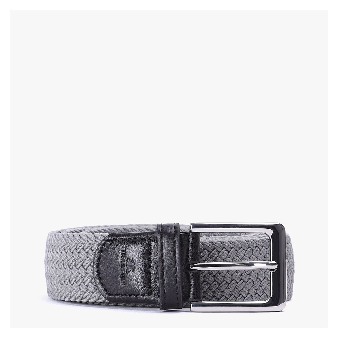 Grey Leather Belt main product photo