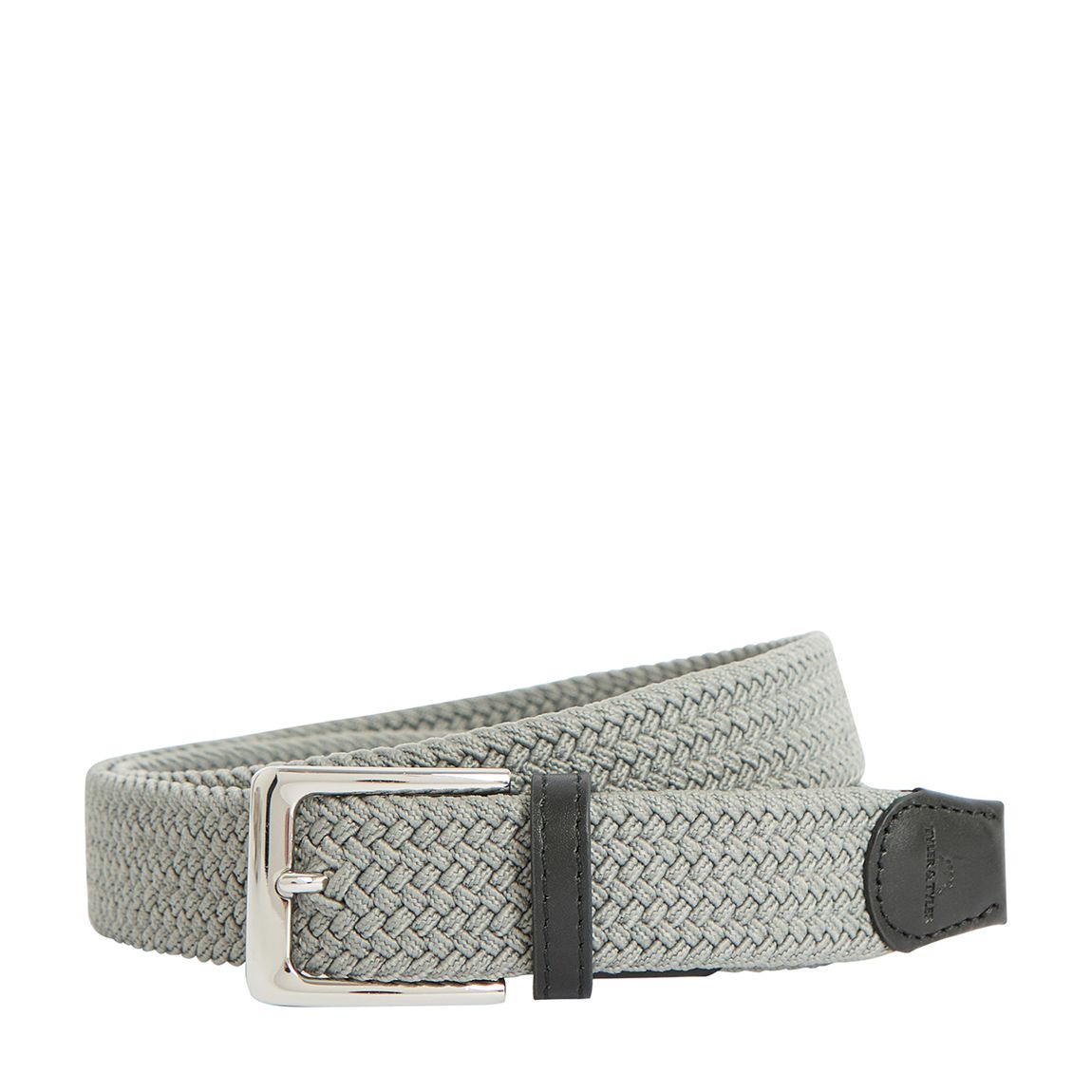 Grey Leather Belt main product photo
