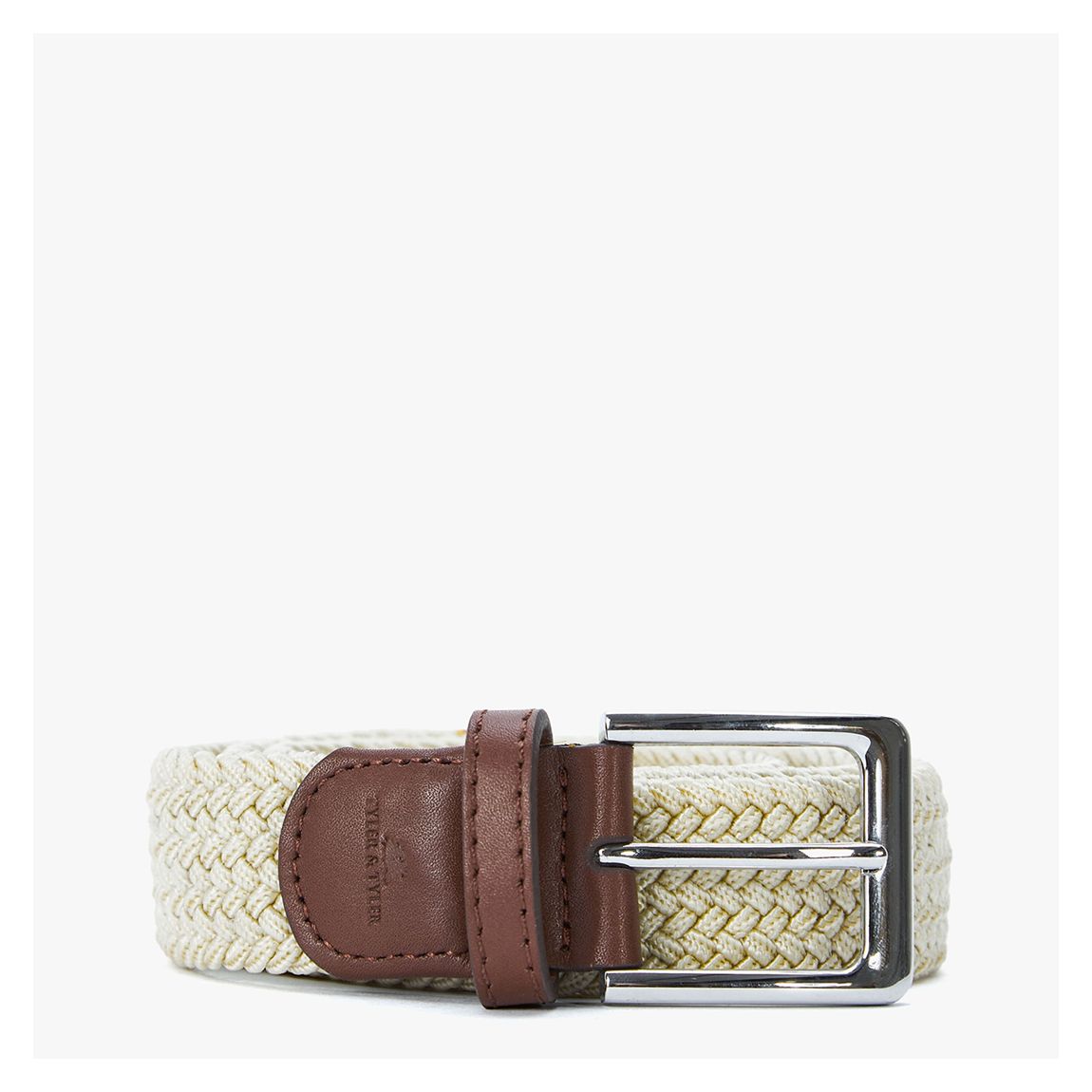 Grey Leather Belt main product photo