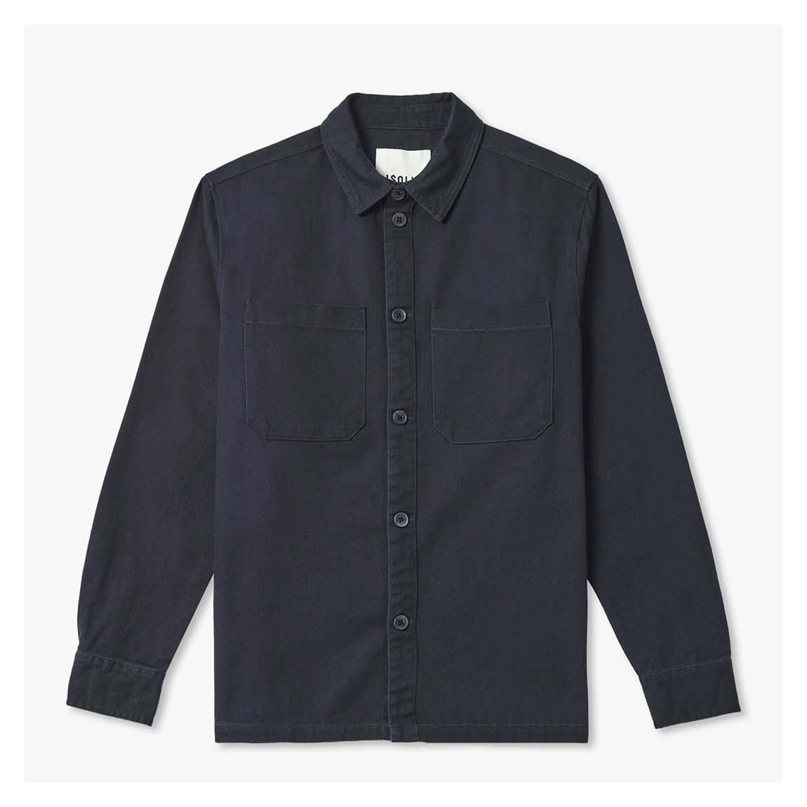 Navy Olie Twill Overshirt main product photo