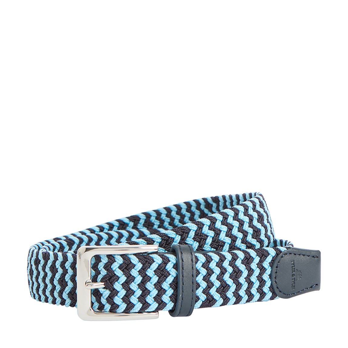 Navy Leather Belt main product photo