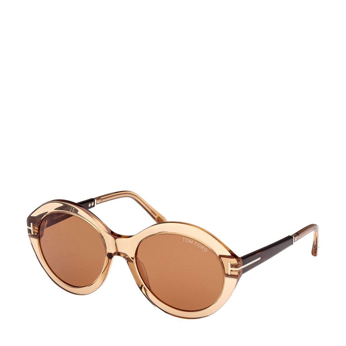 Women's Gold Seraphina Tom Ford Sunglasses 55mm main product photo