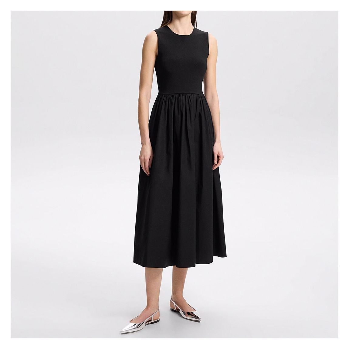 Black Fit And Flare Dress main product photo