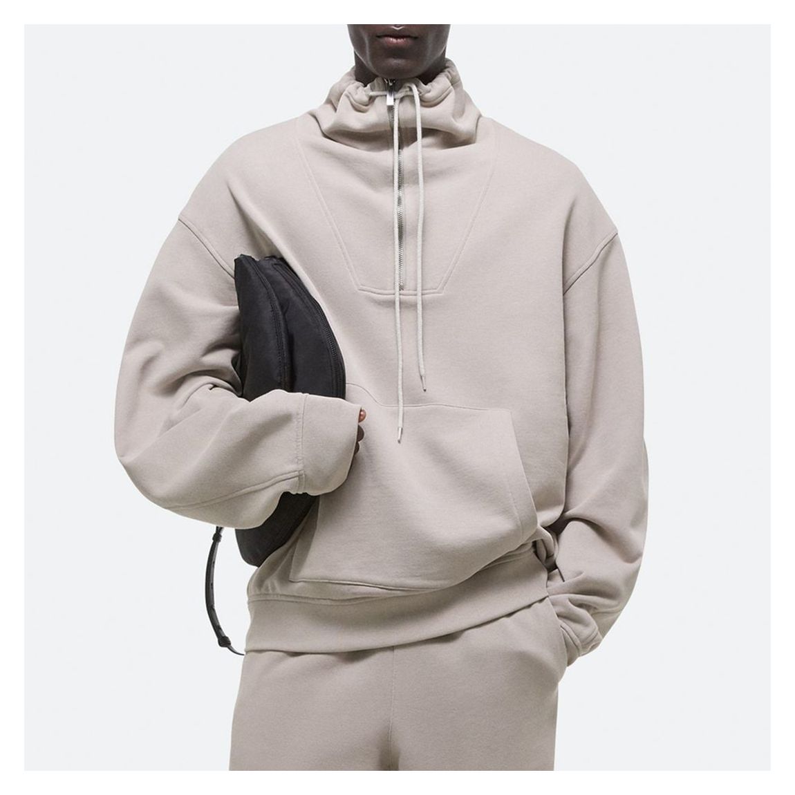 Stone 1/4 Zip Pullover Sweatshirt main product photo