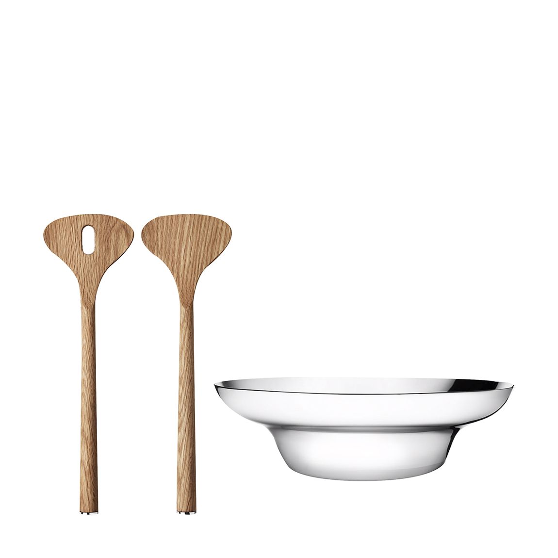 Alfredo Mirror Salad Bowl and Servers Set main product photo