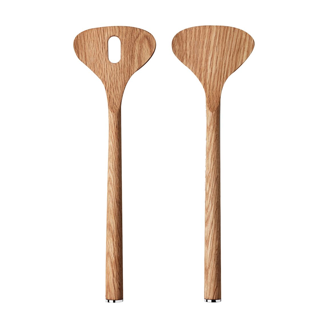 Alredo Oak Salad Servers main product photo