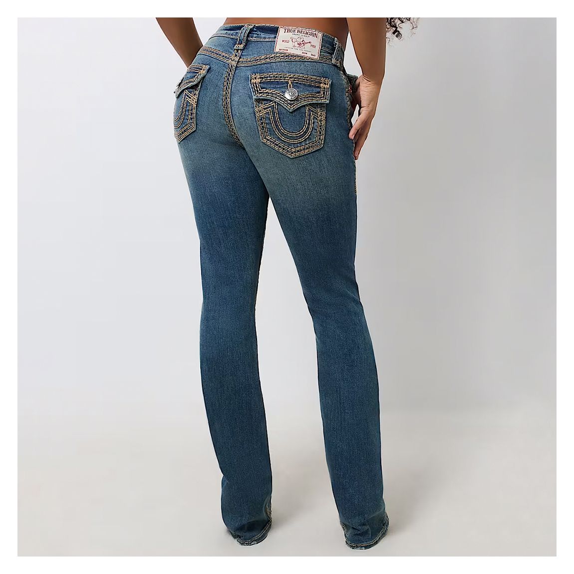 Dark Blue Becca Bootcut Jeans main product photo