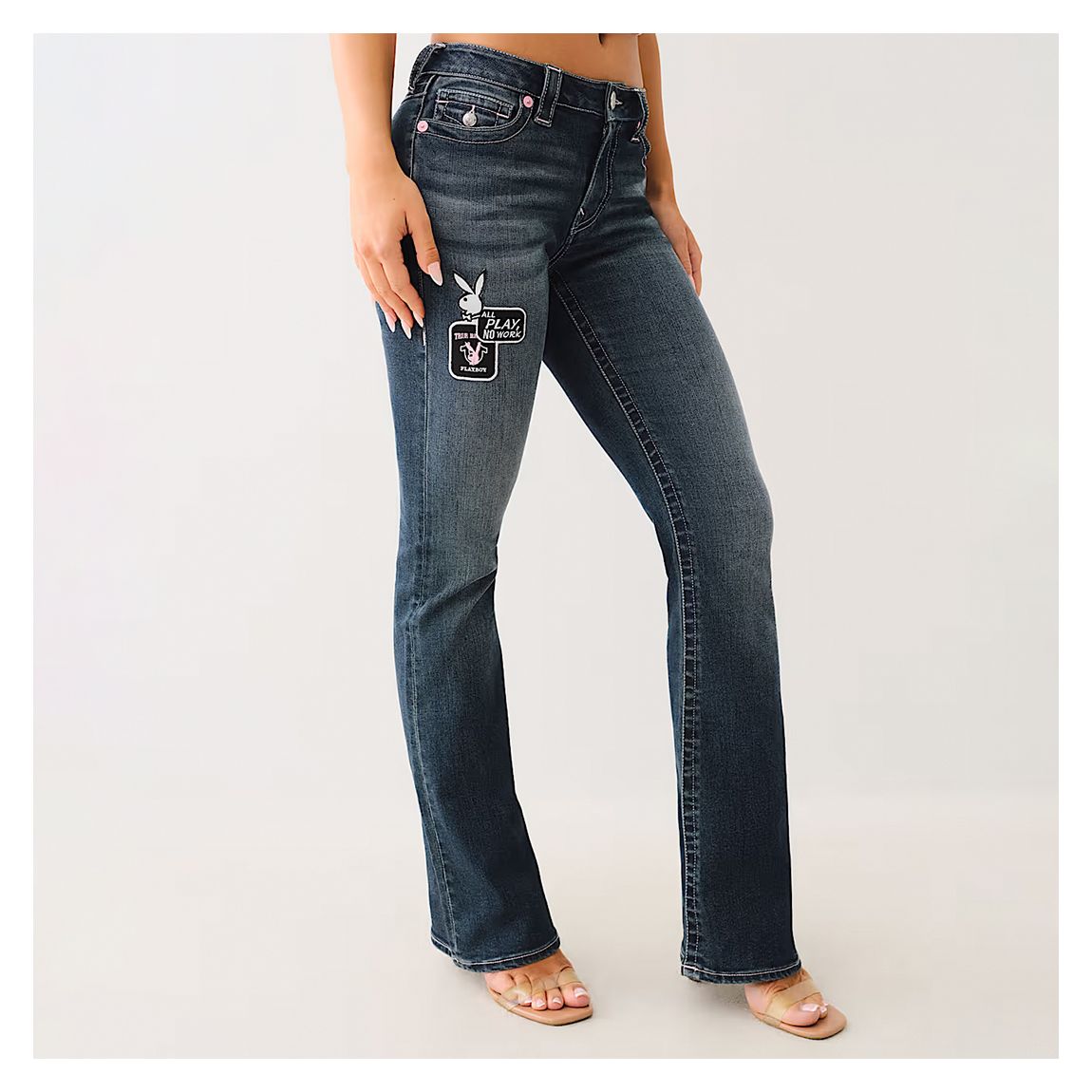 Dark Blue Becca Bootcut Jeans main product photo