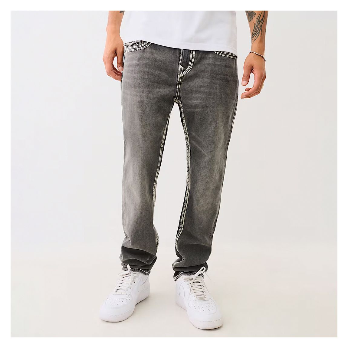 Grey Rocco Super QT Skinny Jean main product photo