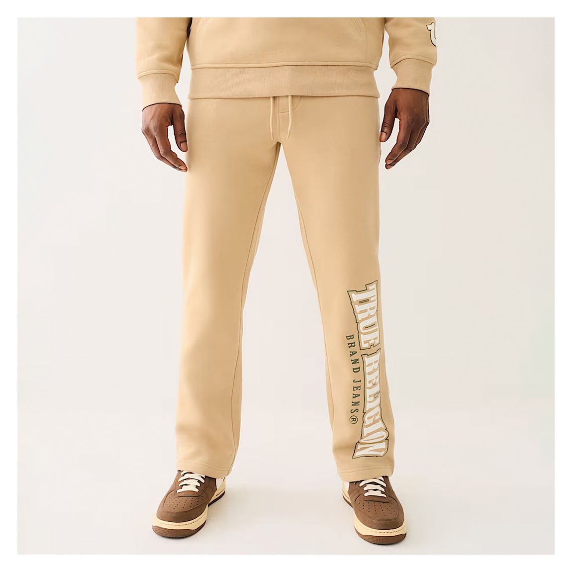 Beige Arch Straight Leg Jogger main product photo