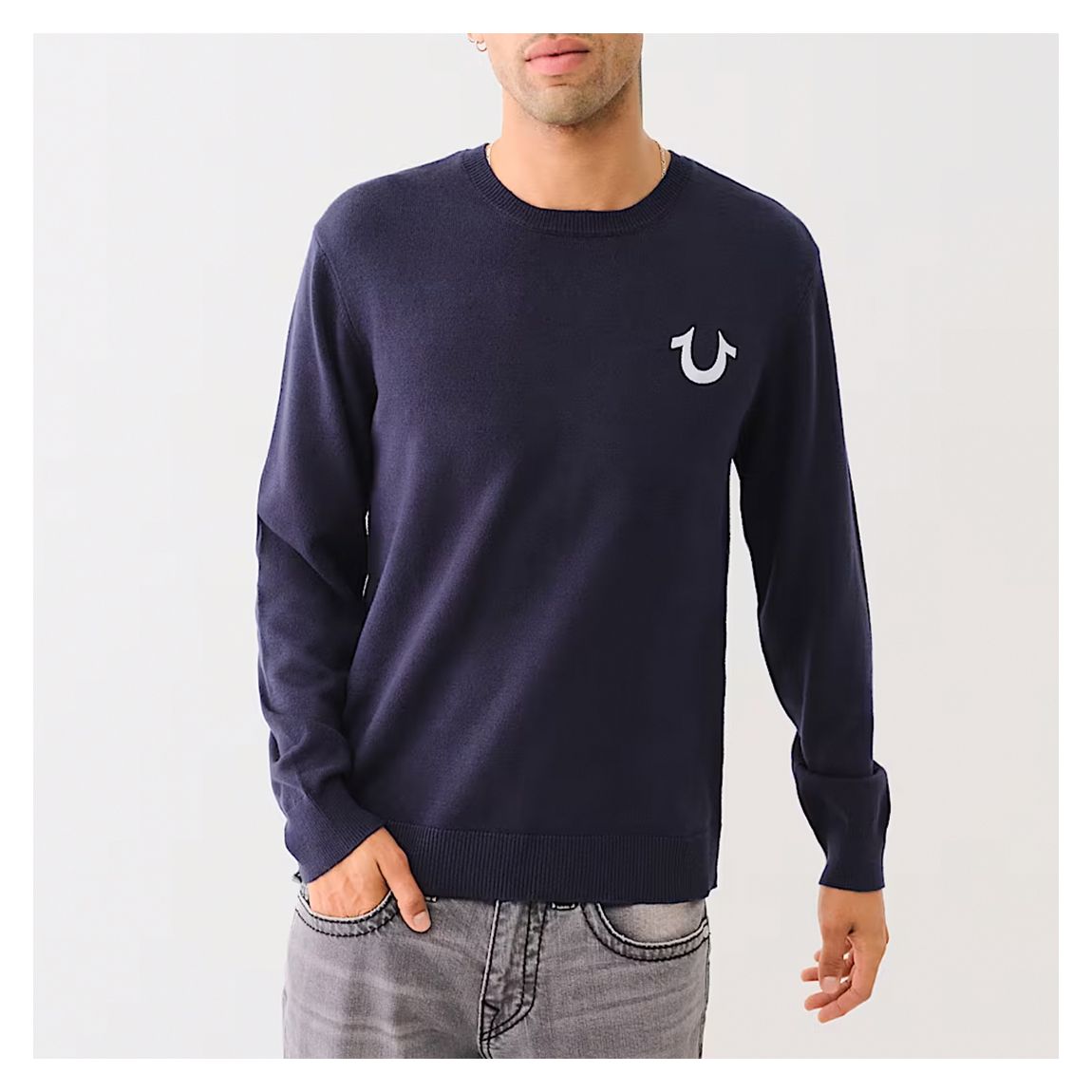 Dark Blue SRS Crewneck Sweatshirt main product photo