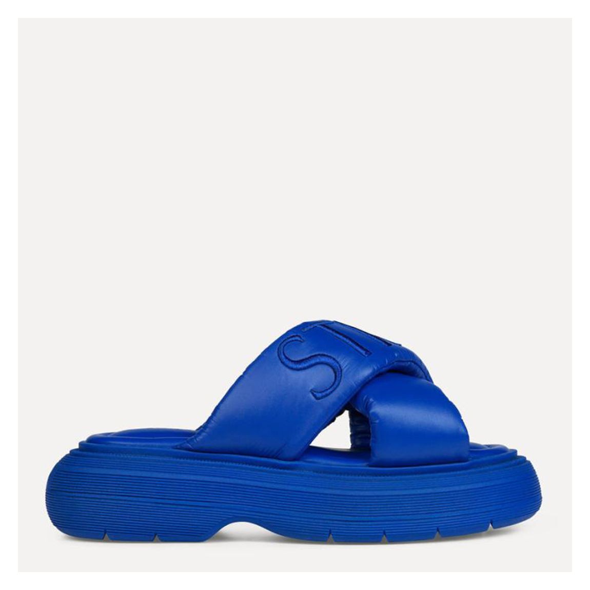 Bright Blue Bubble Sandal main product photo