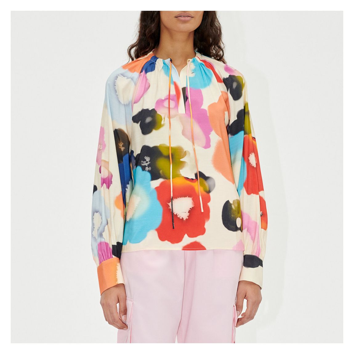 Tie Dye Floral Day Blouse main product photo
