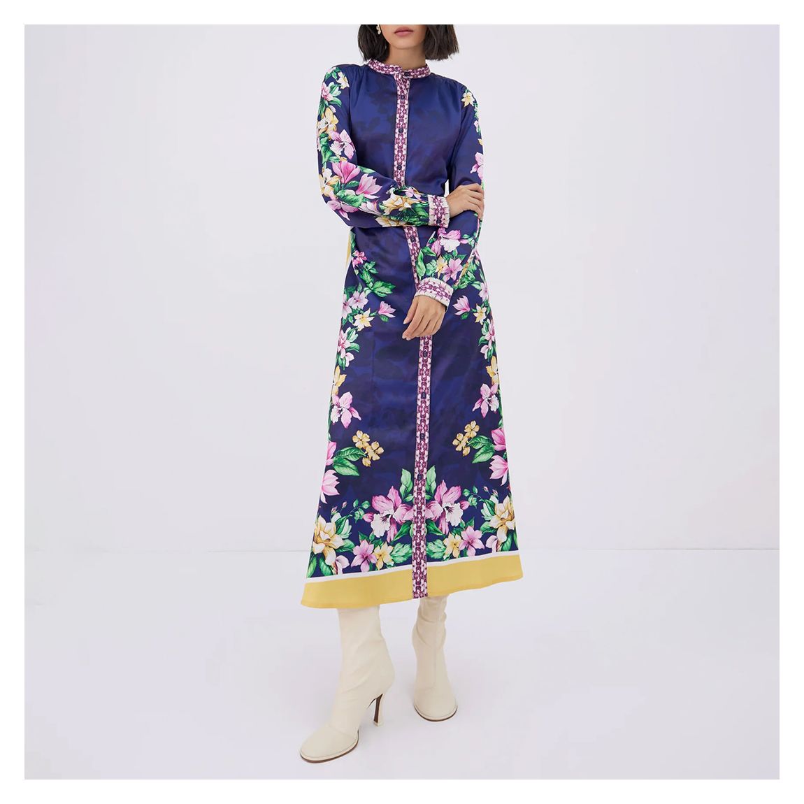 Kiara Navy Dress main product photo