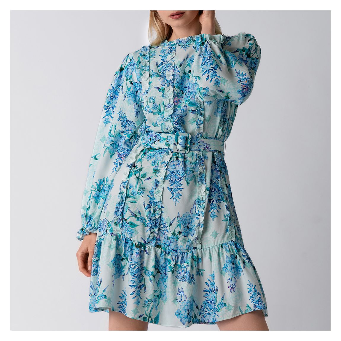 Amanda Blue Dress main product photo