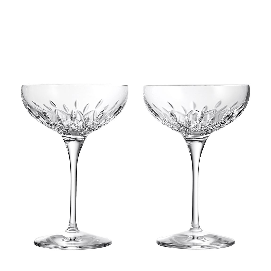 Set of 2 Lismore Essence Champagne Saucer, 275ml main product photo