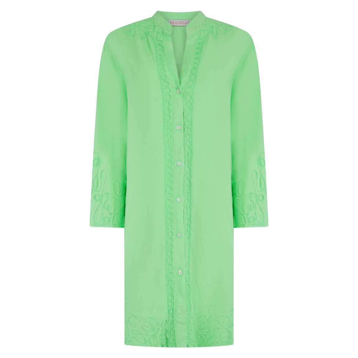 Ula Shirt Neon Green main product photo