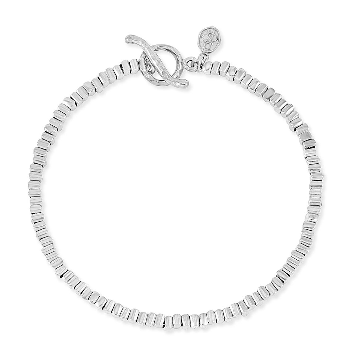 Silver Kubes Nomad Bracelet main product photo