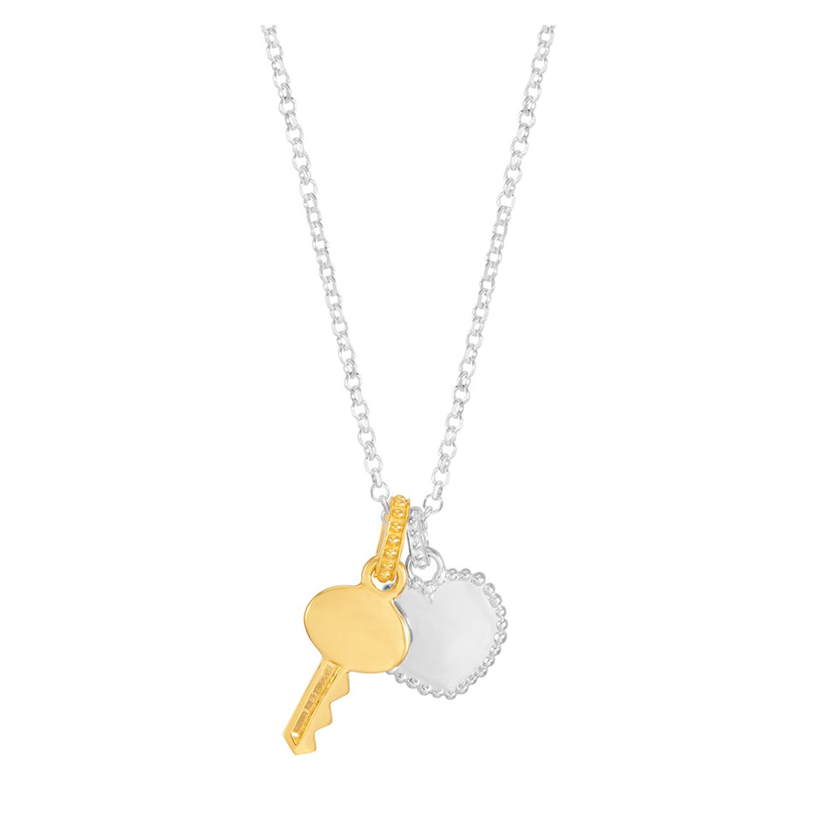 Silver Key To Your Heart Pendant main product photo