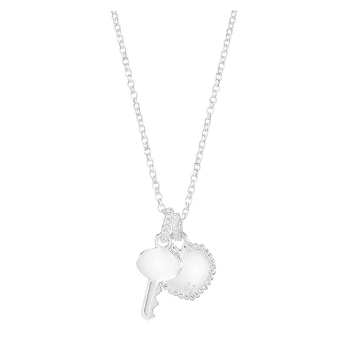 Silver Key To Your Heart Pendant main product photo