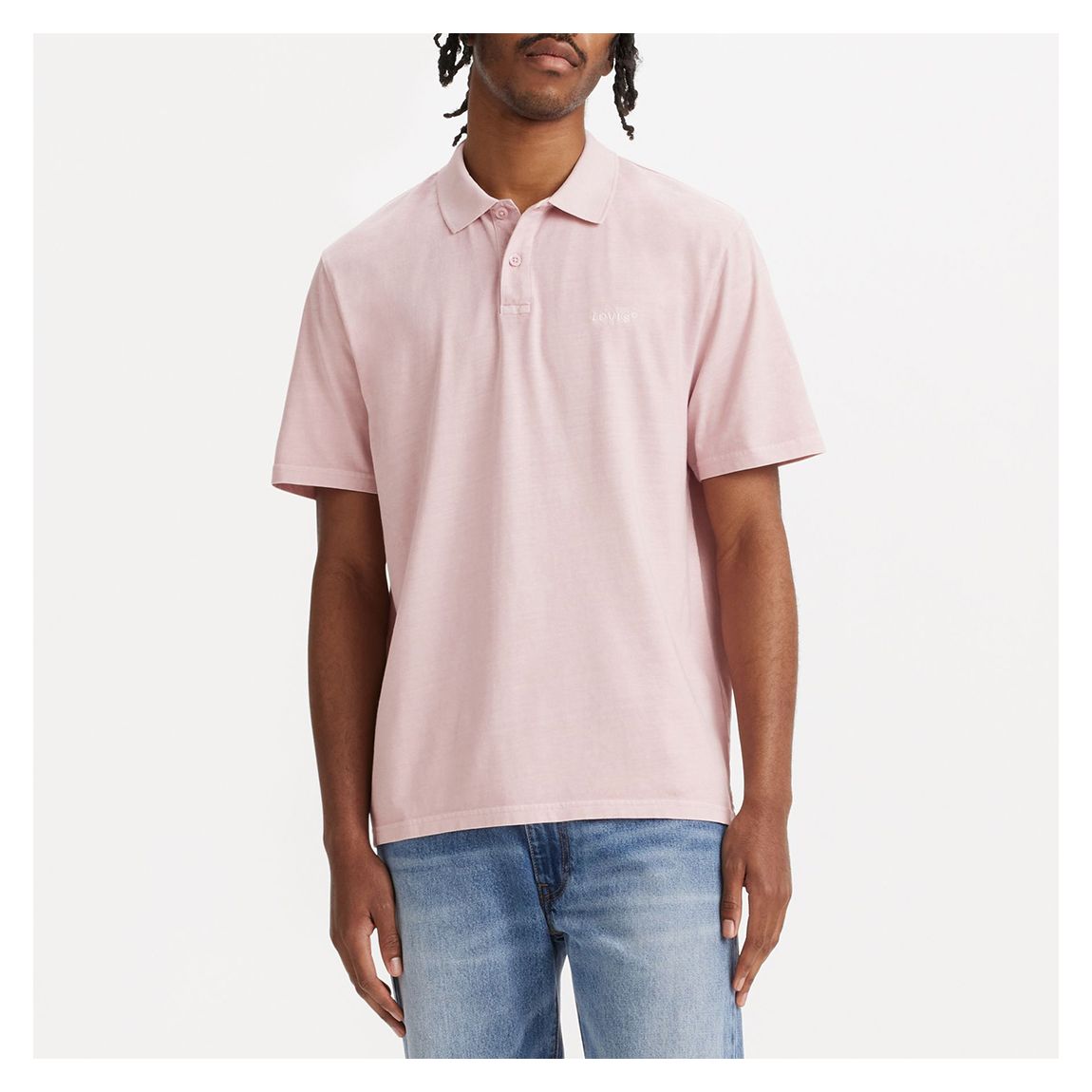 Pink Authentic Cotton Polo Shirt main product photo