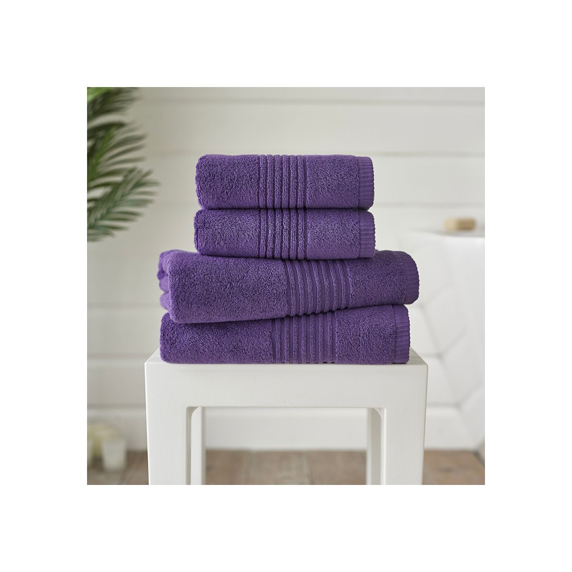 Quik Dri Bath Towel Violet main product photo