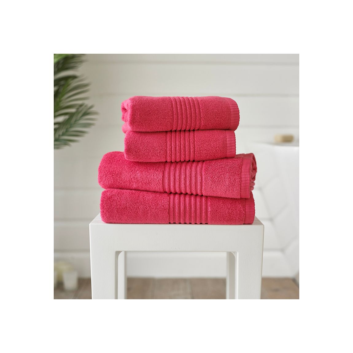 Quik Dri Bath Towel Fuschia main product photo