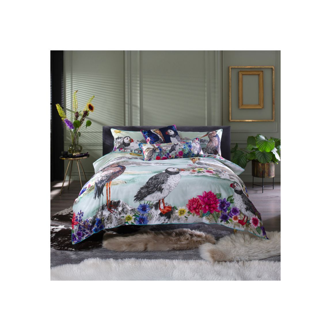 Mountain Lake 200 Thread Count 100% Cotton Duvet Cover Set King main product photo