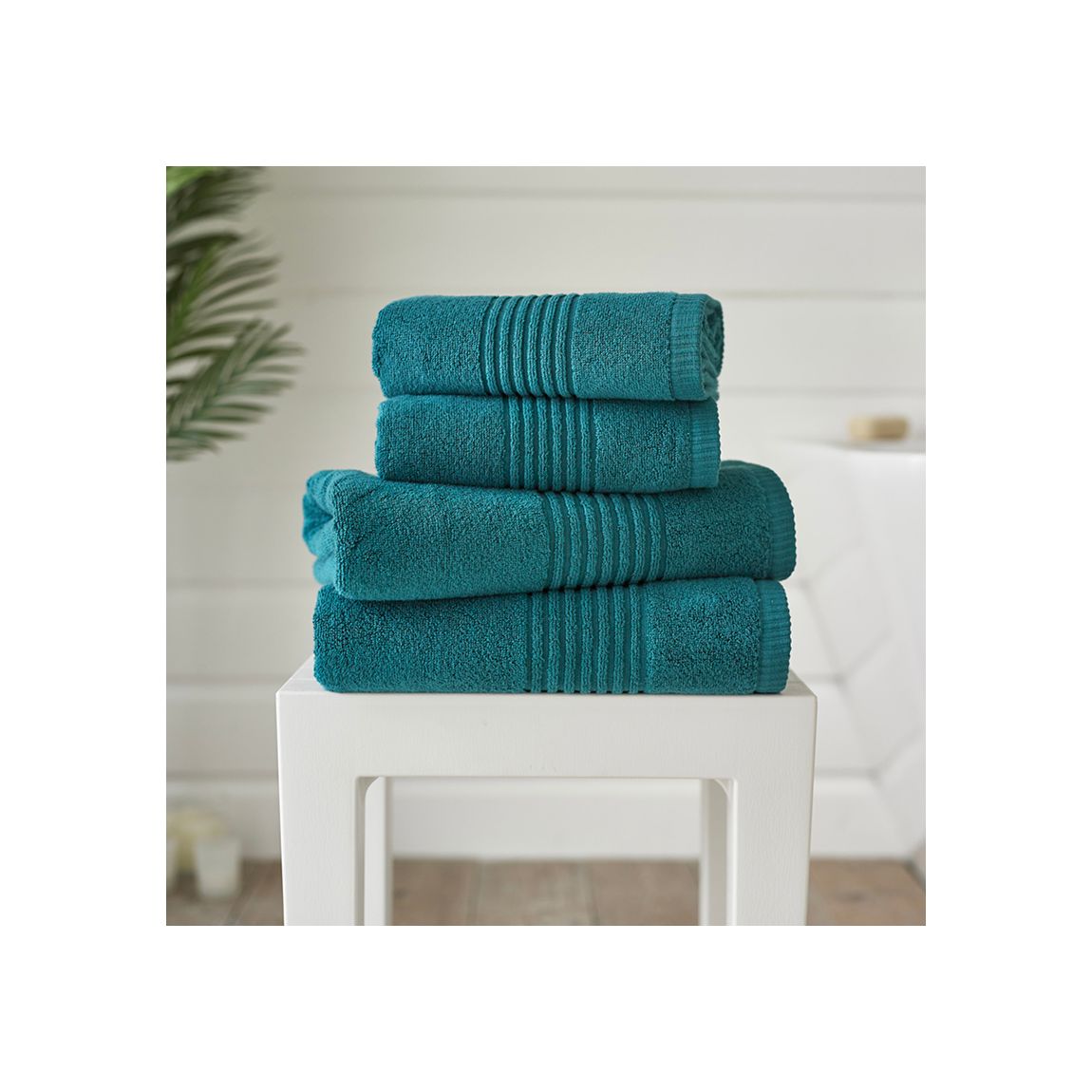 Quik Dri Cotton Bath Sheets Lagoon main product photo