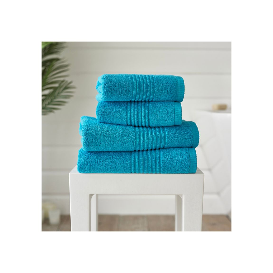 Quik Dri Cotton Bath Sheets Sapphire main product photo
