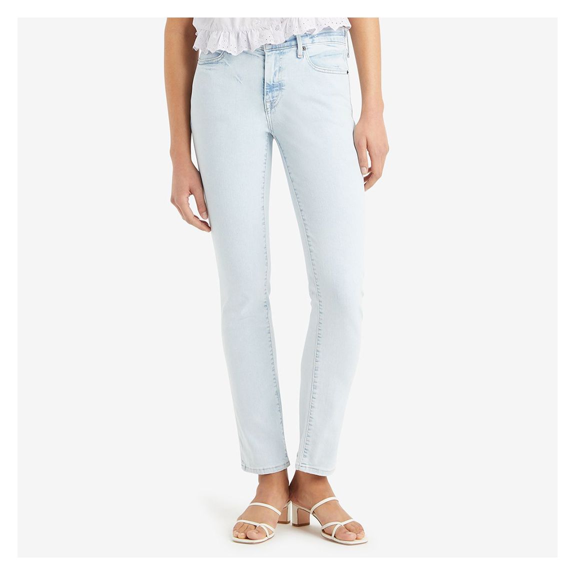 Light Blue 712&trade Slim Jeans main product photo